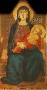 Ambrogio Lorenzetti Madonna of Vico l'Abate oil on canvas
